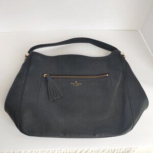 KATE SPADE Black Leather Shoulder Bag
